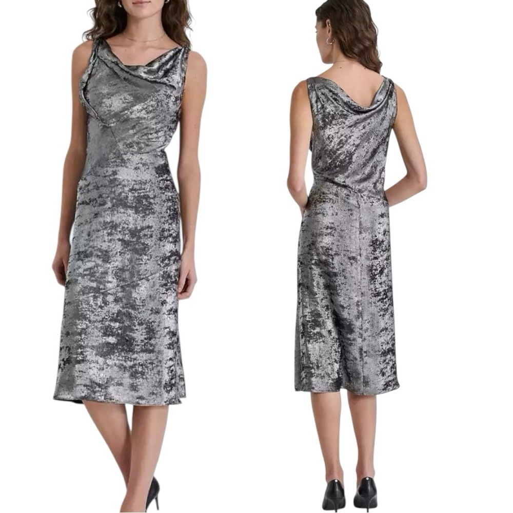 DKNY Women's Velvet Slip Dress | Size 6